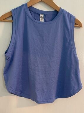 90 Degree By Reflex Lavender Blue Yoga Tank Top